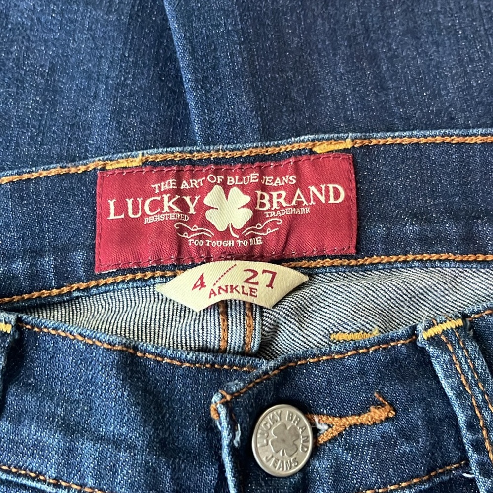 Lucky Brand jeans, ankle length - Picture 3 of 4